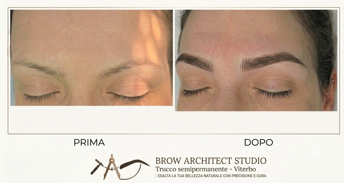 Trucco Semipermanente Sopracciglia-Brow Architect Studio Viterbo